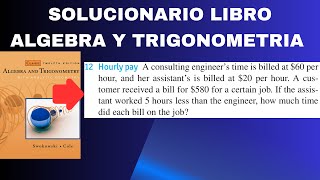 El tiempo de un ingeniero consultor se factura a 60 por hora y el de su asistente a 20 por hora [upl. by Adnovay510]