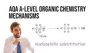 Nucleophilic Substitution Mechanisms  AQA ALevel Organic Chemistry [upl. by Drofniw]