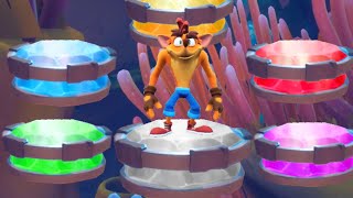 Crash Bandicoot 4 Its About Time  All Gem Routes  Secret Gauntlet [upl. by Suhsoj]