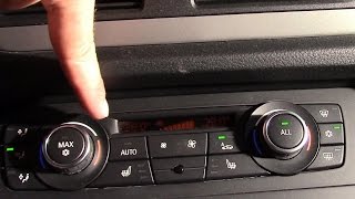 Auto Klimaanlage desinfizieren BMW X1 E84 [upl. by Romeo]