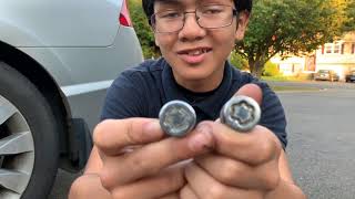 Lost Lug Nuts Key How To Remove Wheel Locks Without Special Tool  How Does Tire AntiTheft Work [upl. by Martyn]