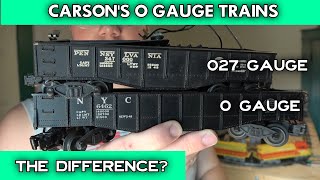 Carsons O Gauge  Differences Between O and O27 Gauge [upl. by Nivre186]