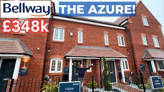 LOOK INSIDE Bellway Homes AZURE Show Home Tour  Harvino Romsley  New Build UK [upl. by Felicidad856]