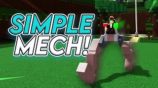 Simple Mech Tutorial In Roblox Build A Boat For Treasure [upl. by Nnylhsa]