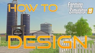 HOW TO DESIGN A REALISTIC FARM IN FARMING SIMULATOR  FS19 [upl. by Eugirne]