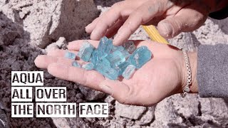 Aquamarine pockets all over the north face of Mt Antero Colorado  Mt Antero Treasures S3E1 [upl. by Jocelyne]