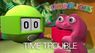 NUMBERJACKS  Time Trouble  S1E37  Full Episode [upl. by Noach18]