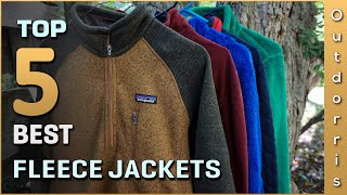 Top 5 Best Fleece Jackets Review in 2025 [upl. by Orsay]