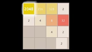 AI learns to play 2048 [upl. by Aneehta469]