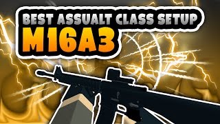 Phantom Forces  THE M16A3  Best Assualt Class Setup [upl. by Hartzke]