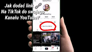 Jak dodać link na TikTok do swojego kanału YouTube [upl. by Mcnully]