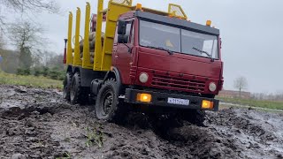 Kamaz 43118 holztransporter 110 камаз лесовоз midrunner [upl. by Payne]