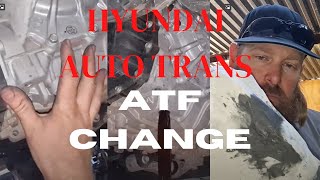 2010  2018 Hyundai Accent Automatic Transmission Fluid Change  ATF DIY [upl. by Cutlip]