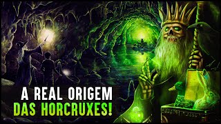 A REAL ORIGEM DAS HORCRUXES  ELAS EXISTEM [upl. by Enaamuj258]