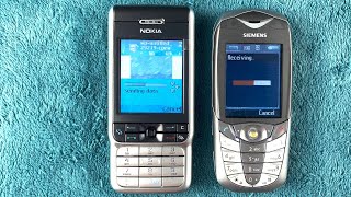 File transfer via IrDA from Nokia 3230 to Siemens CX65 and back [upl. by Assilam]