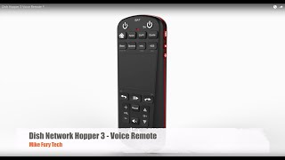 Dish Hopper 3 Voice Remote [upl. by Ainoz]