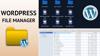 WordPress Website File Manager Plugin Tutorial 2024  FREE Plugin  Edit Hosting File Manager [upl. by Aerb]