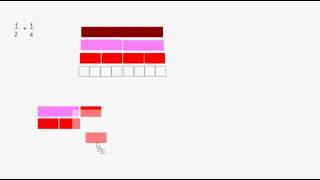 add fractions with cuisenaire rodsavi [upl. by Vona]