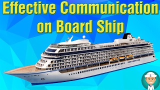 Effective Communication on Board Ship [upl. by Asirak631]