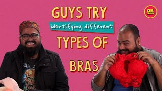 Ok Tested Guys Try Identifying Different Types Of Bras [upl. by Yna]