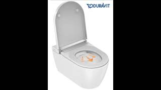 Duravit Starck F Sensowash ventilatie functie [upl. by Kung]