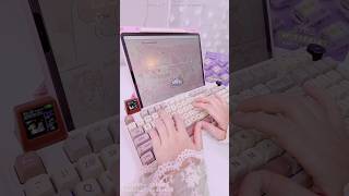 Epomaker RT100 with Wisteria Switches 📺 Part 3 End subscribe unboxing keyboard [upl. by Leidag]