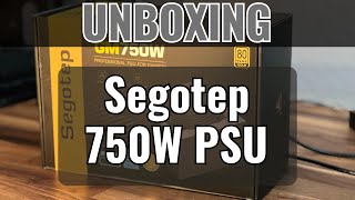 2023 Unboxing  Segotep 750W PSU  1 [upl. by Neelyak]