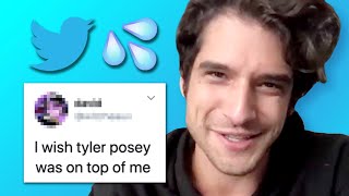 Tyler Posey Reads Thirst Tweets [upl. by Etnaud]