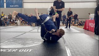 Masters White Belt BJJ Bronze Medal Match [upl. by Claude171]