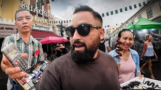 Crazy Market Spree in Bangkok Thailand 🇹🇭 Khao San Road [upl. by Claudianus]