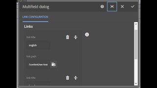 TouchUi Multifield Component in AEM Part 3 [upl. by Sitsuj441]