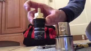 Hansgrohe Shower Valve Cartridge Removal [upl. by Ahsyat288]