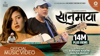 Sanu Maya  Sushant Khatri Ft Malika Mahat  Official Music Video [upl. by Adnwahs]