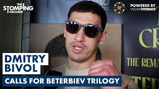 quotHE DIDNT SHAKE MY HANDquot  Dmitry Bivol REVEALS Artur Beterbiev Trilogy amp Turki Alalshikh Talks [upl. by Viens826]