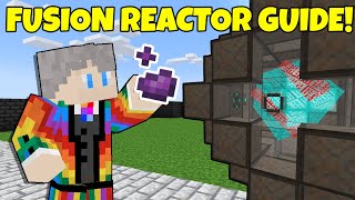 How to build a Fusion Reactor amp Make Antimatter  Mekanism Guide [upl. by Haroppiz272]