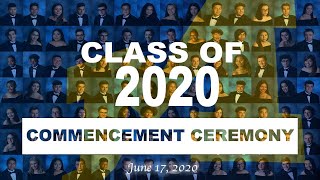 Manville High School Presents  The Class of 2020 Virtual Commencement Ceremony [upl. by Lletnom716]