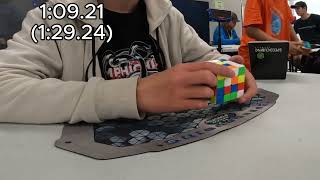 DualingCubers no1 4x4 Average sucks and needs improvement [upl. by Rbma336]