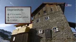 Siegerlandhütte  Alpenvereinshütte [upl. by Sdlonyer]