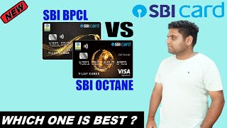 SBI BPCL VS SBI BPCL OCTANE CREDIT CARD  COMPARISON  FEATURES  FULL DETAILS  FEES  BENEFITS [upl. by Kenay]