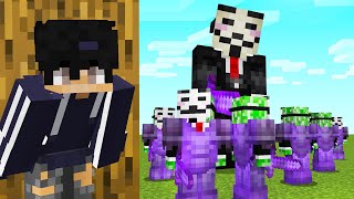 I Went UNDERCOVER in a HACKERS ONLY Server in Minecraft [upl. by Locin]