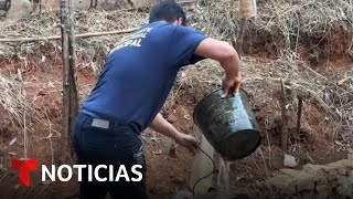 En Chiapas la población no tiene acceso a agua potable  Noticias Telemundo [upl. by Nahttam199]