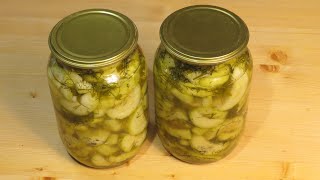 Маринованные кабачки Семейный рецепт  Marinated zucchini Family recipe [upl. by Doownil]