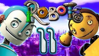 Robots Walkthrough Part 11  The Movie Game  PS2 XBOX PC Gamecube The Chopshop [upl. by Verla]