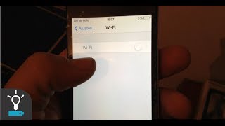 iPhone 4s wifi no se puede activar  solución [upl. by Ahsratan188]