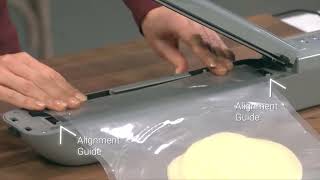 Power XL Duo Nutrisealer  How to Vacuum Seal Bags [upl. by Ignazio62]