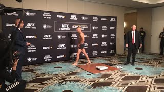 UFC Brooklyn Official Weigh ins live stream [upl. by Amron168]