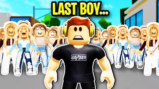 Last Boy On Earth In Roblox Brookhaven 2 👭👧 [upl. by Teeter745]