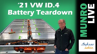 2021 Volkswagen ID4 Battery Teardown [upl. by Nairrad]