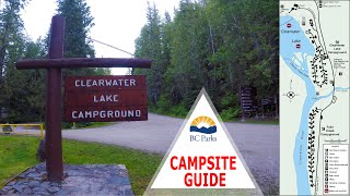 WELLS GRAY PARK Clearwater Lake Campground [upl. by Yssej]