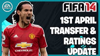 FIFA 14 Database Update 2021 1st April Update Lineup Ratings amp Transfer  FIFA 14 [upl. by Cyna838]